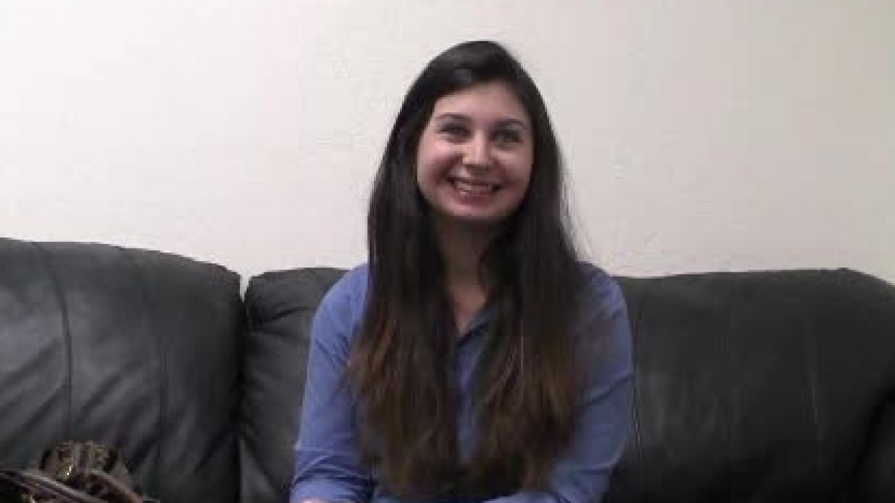 Corey in the backroom XXX backroom castingcouch porn video