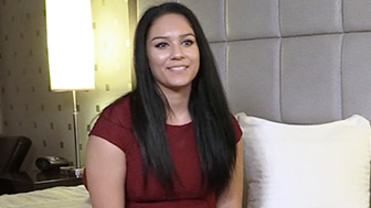 Hannah in the backroom XXX backroom castingcouch porn video